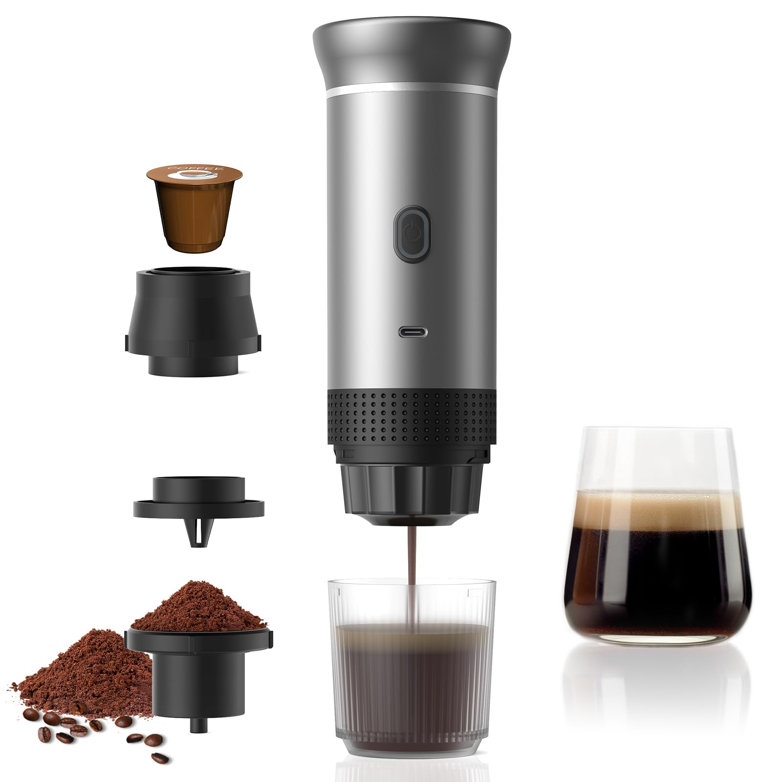 CafeFlow™ Portable Coffee Maker